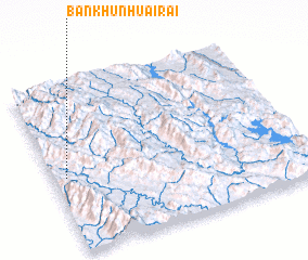 3d view of Ban Khun Huai Rai