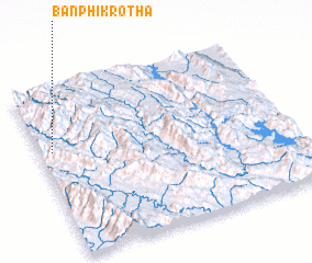 3d view of Ban Phi Kro Tha