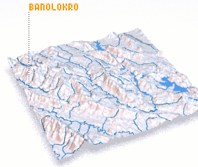 3d view of Ban Olo Kro