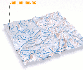 3d view of Wān Loi-hkawng