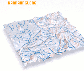 3d view of Wān Nawngleng