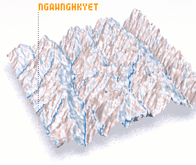 3d view of Ngawnghkyet