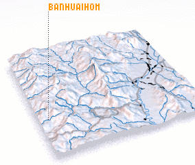 3d view of Ban Huai Hom