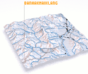 3d view of Ban Hak Mai Klang