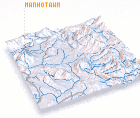 3d view of Mān Ho-tawm