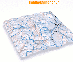 3d view of Ban Mae Sarong Nua