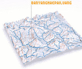 3d view of Ban Yang Mae Pai Luang