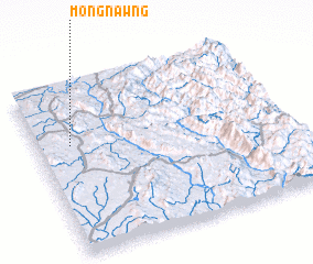 3d view of Möng Nawng