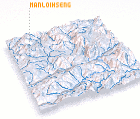 3d view of Mān Loi-hseng