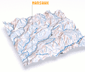 3d view of Mān Sawk