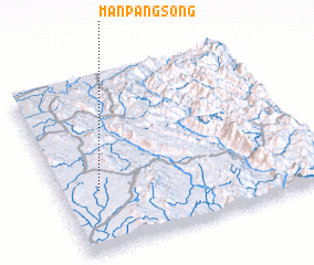 3d view of Mān Pangsong