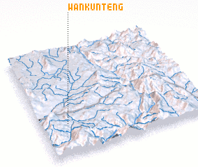 3d view of Wān Kuntēng