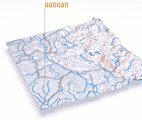 3d view of Wān Kan