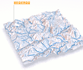 3d view of Hkakmaw