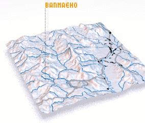 3d view of Ban Mae Ho