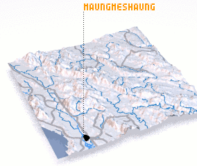 3d view of Maungmeshaung