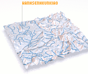 3d view of Wān Hsenhkünkiao