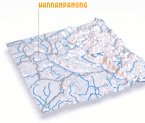 3d view of Wān Nampa-möng