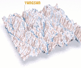 3d view of Yangsān