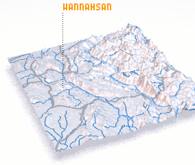 3d view of Wān Na-hsan