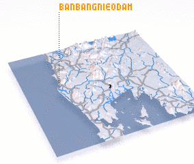 3d view of Ban Bang Nieo Dam