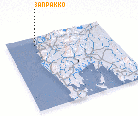 3d view of Ban Pak Ko