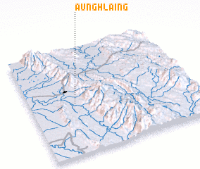 3d view of Aunghlaing