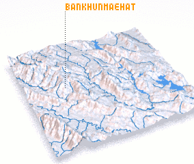 3d view of Ban Khun Mae Hat