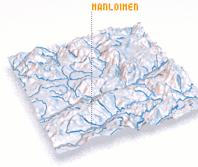 3d view of Mān Loi-men