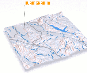 3d view of Hlaingwakha