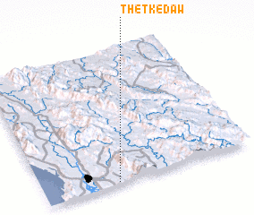 3d view of Thet-ke-daw