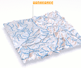 3d view of Wān Hkamke