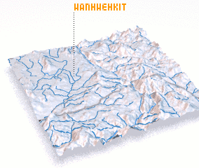 3d view of Wān Hwè-hkit