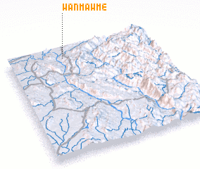 3d view of Wān Mawmè