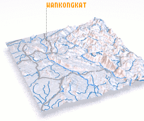 3d view of Wān Kongkat