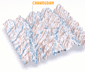 3d view of Chawngdām