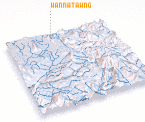 3d view of Wān Nā-tawng