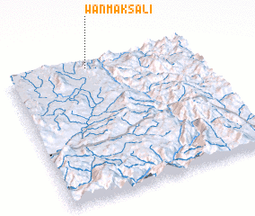 3d view of Wān Maksa-li