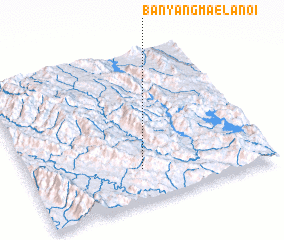 3d view of Ban Yang Mae La Noi