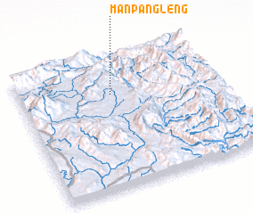 3d view of Mān Pāngleng