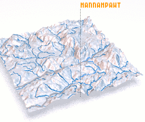 3d view of Mān Nampawt