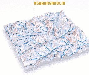 3d view of Hsawanghkü-lin