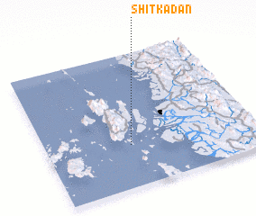 3d view of Shit-ka-dan