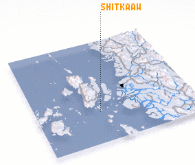 3d view of Shit-ka-aw