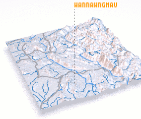 3d view of Wān Nawngmau