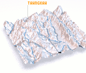 3d view of Tawngkaw