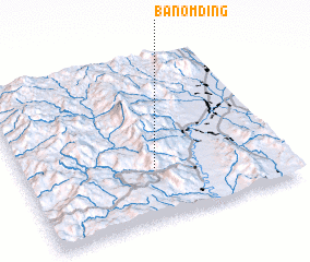 3d view of Ban Om Ding