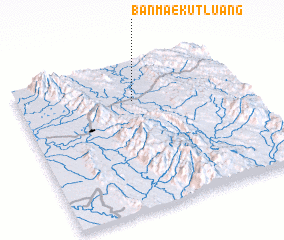 3d view of Ban Mae Kut Luang