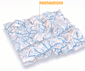 3d view of Mān Nawngmo