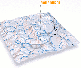 3d view of Ban Som Poi